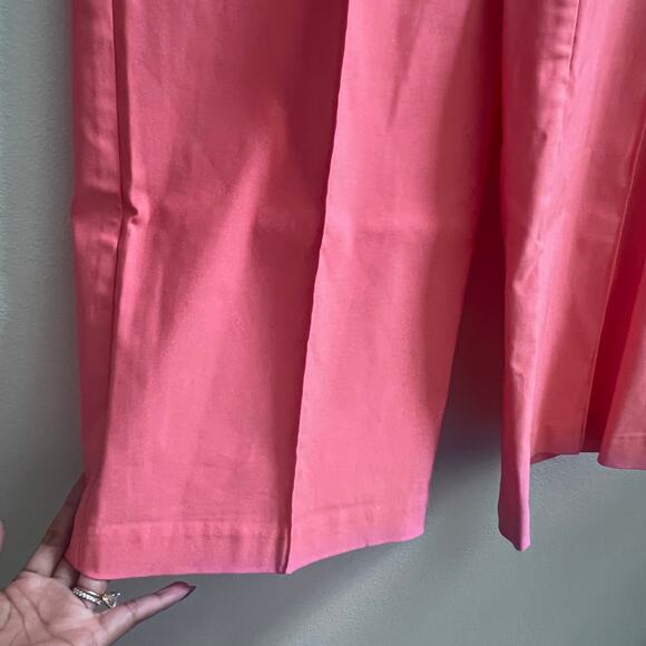 Counterparts Pull On Pants High Waisted NWOT Small Coral Wide Leg Stretch - Picture 3 of 7